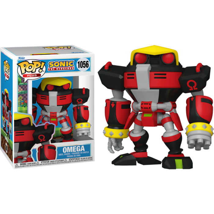 Funko Pop! Sonic The Hedgehog : Omega 1056 + Pop Protector