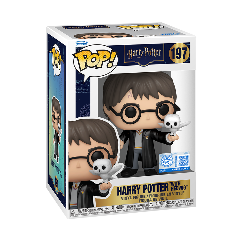 Funko Pop! Harry Potter with Hedwig 197 Funko Special Edition Figure + Pop Protector