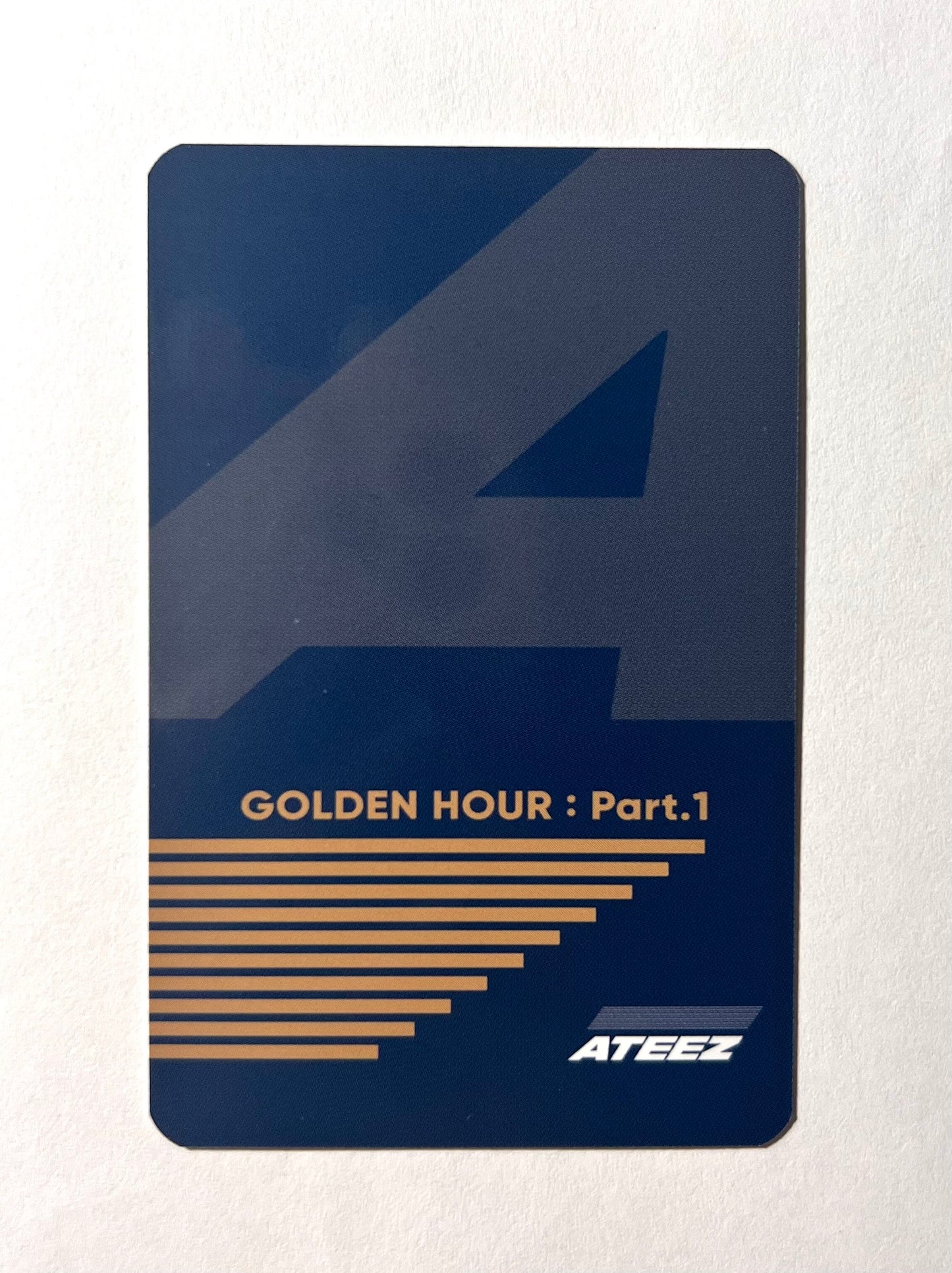 K-pop Ateez Golden Hour : Part. 1 Pop-Up Exhibition & Store Photo & Scratch Card A Set PARK SEONGHWA Official Photocard