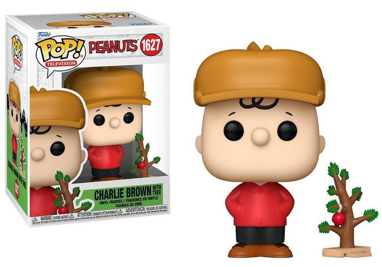 Funko Pop! Peanuts - Charlie Brown with Tree 1627 + Free Protector