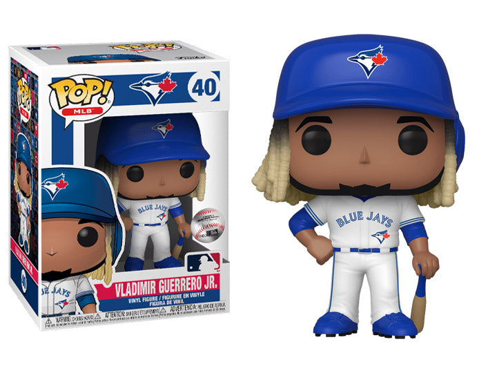 Funko Pop! Baseball MLB Blue Jays Vladimir Guerrero Jr. 40 + Free Protector