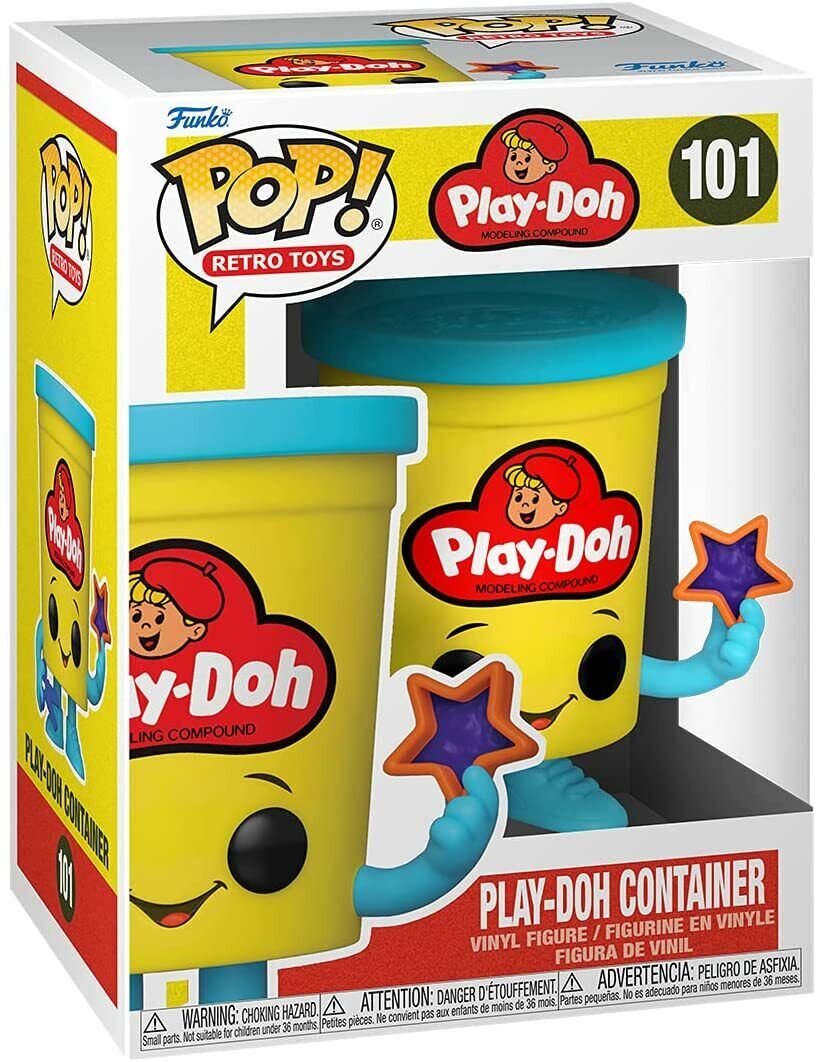 Funko Pop! Play-Doh Container 101 + Pop Protector