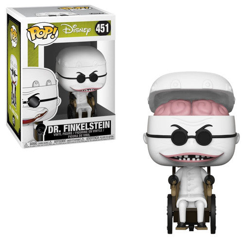 Funko Pop! Disney Tim Burton’s The Nightmare Before Christmas Dr. Finkelstein 451 + Free Protector