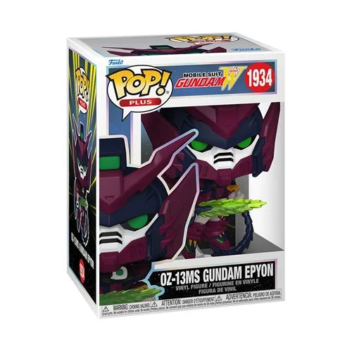 Mobile Suit Gundam Wing 0Z-13MS Gundam Epyon Funko Pop! Vinyl Figure Plus #1934 + Pop Protector