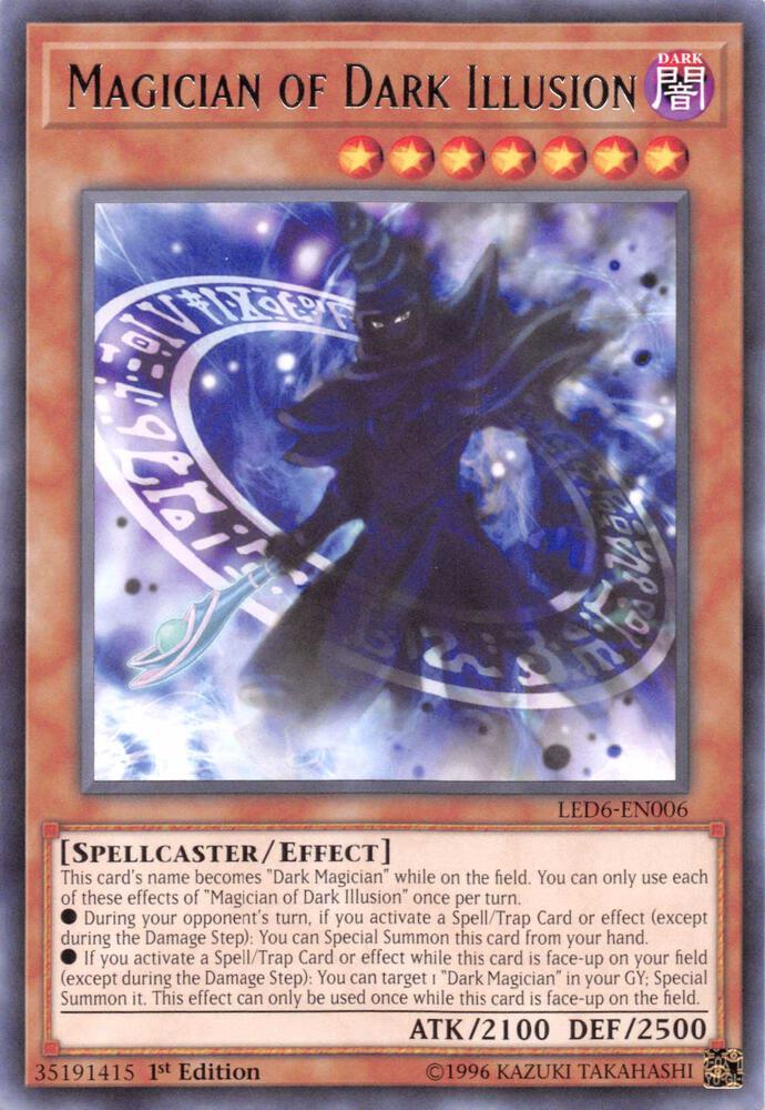 Magician of Dark Illusion - Legendary Duelists: Magical Hero (LED6)