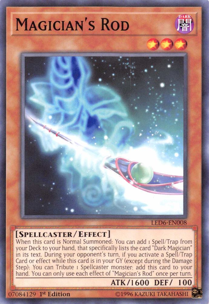 Magician's Rod - Legendary Duelists: Magical Hero (LED6)