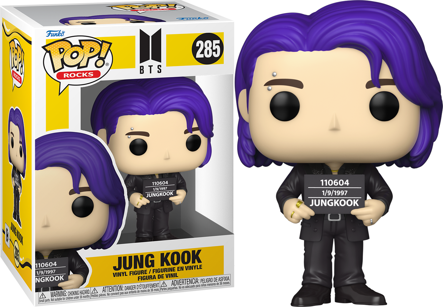 Funko Pop! K-Pop Bangtan Boys BTS Butter Jung kook 285 + Free Protector