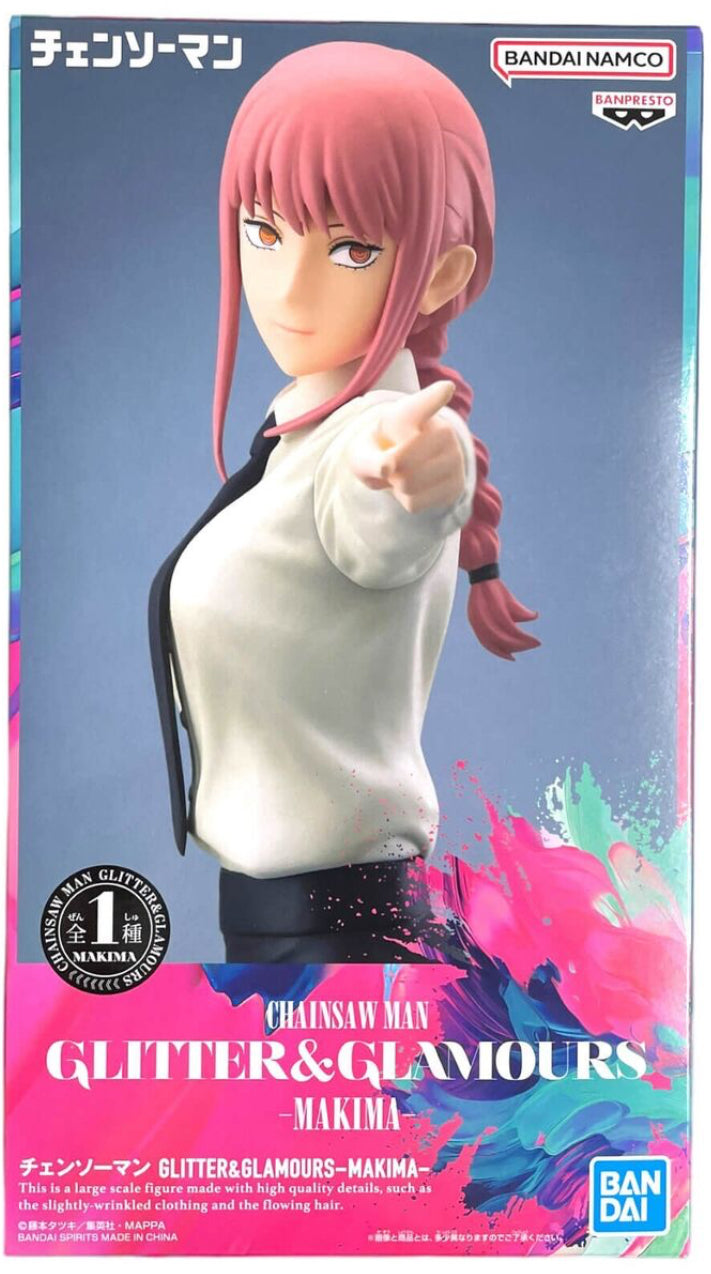 Chainsaw Man Makima GLITTER GLAMOURS Statue Figure Banpresto Japan 2024 *New In Box*