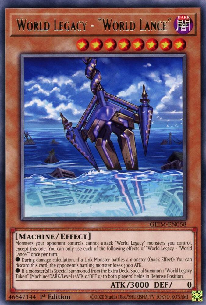 World Legacy - "World Lance" - Genesis Impact (GEIM)