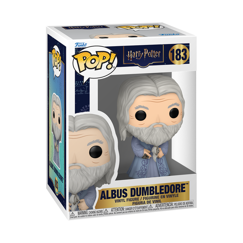 Funko Pop! Harry Potter : Albus Dumbledore 183 Figure + Pop Protector
