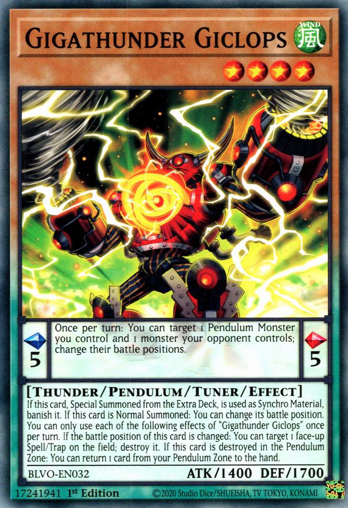 Gigathunder Giclops - Blazing Vortex (BLVO)