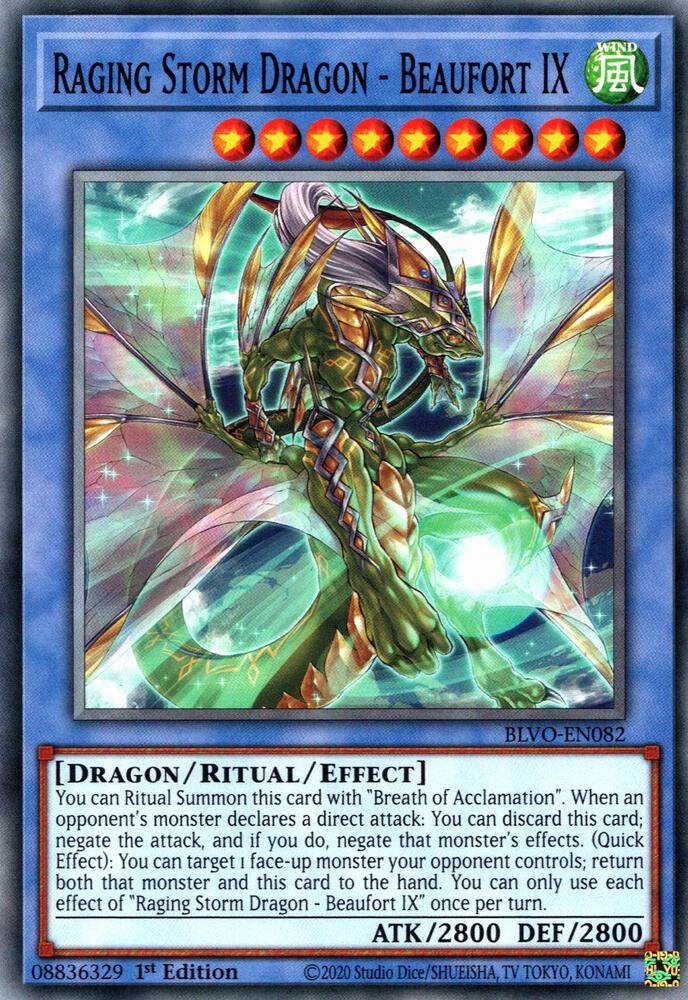 Raging Storm Dragon - Beaufort IX - Blazing Vortex (BLVO)