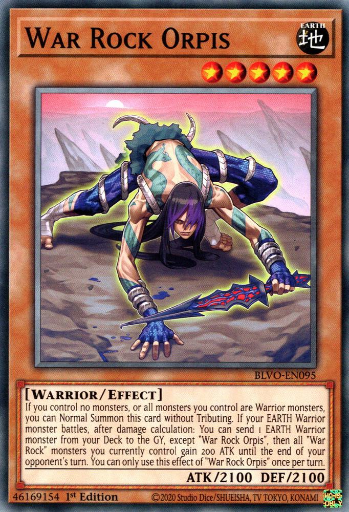 War Rock Orpis - Blazing Vortex (BLVO)
