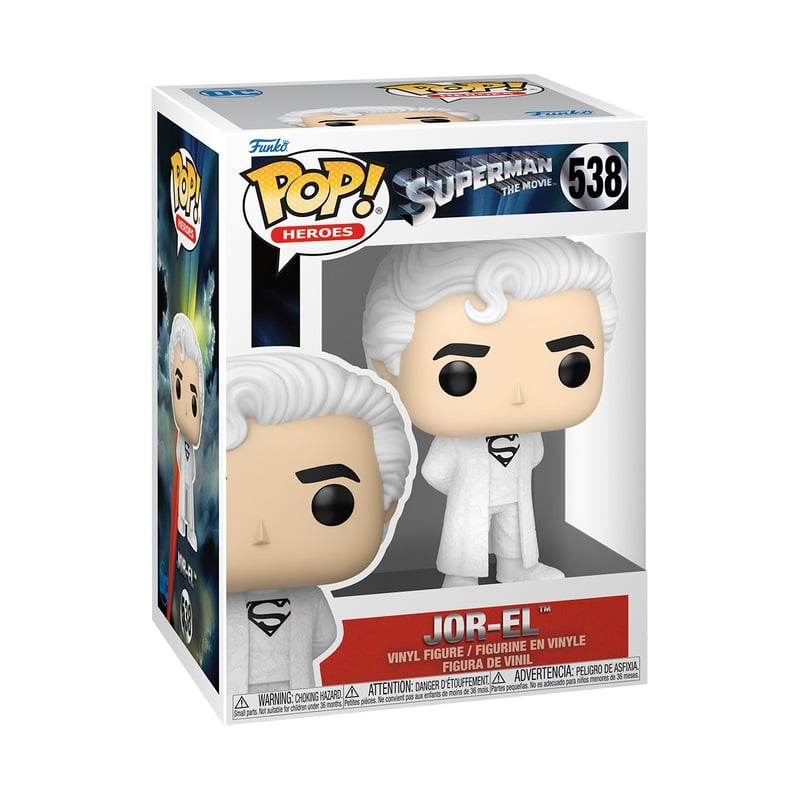 Funko Pop! Superman The Movie : Jor-el 538 + Pop Protector