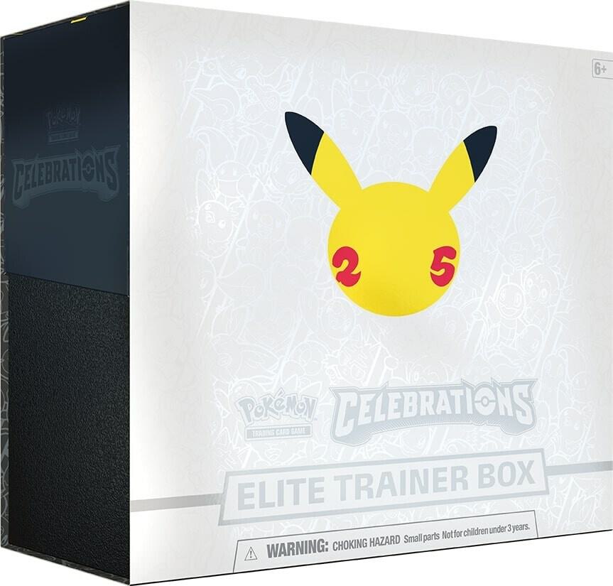 Pokemon TCG! Celebrations Elite Trainer Box - Celebrations (CLB)