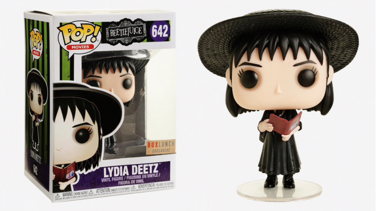 Funko Pop! Beetlejuice - Lydia Deetz (Book) 642 BoxLunch Exclusive + Protector