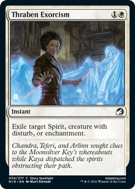 MTG! Thraben Exorcism - Innistrad: Midnight Hunt (MID)