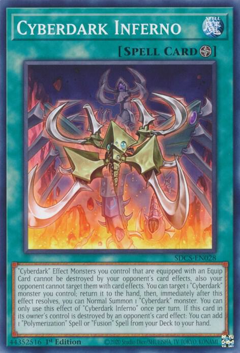 Cyberdark Inferno - Structure Deck: Cyber Strike (SDCS)
