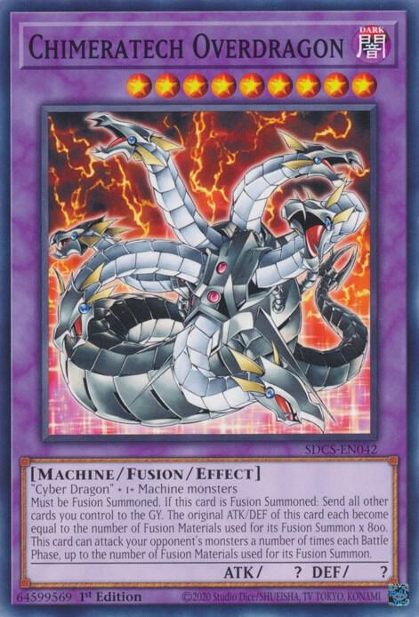 Chimeratech Overdragon - Structure Deck: Cyber Strike (SDCS)