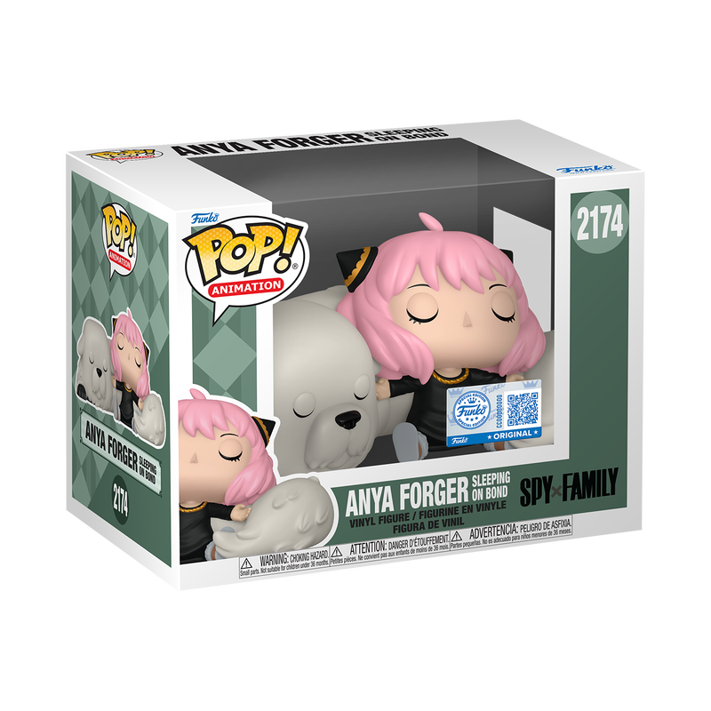 Funko Pop! Anya Forger Sleeping On Bond 2174 Funko Special Edition Figure