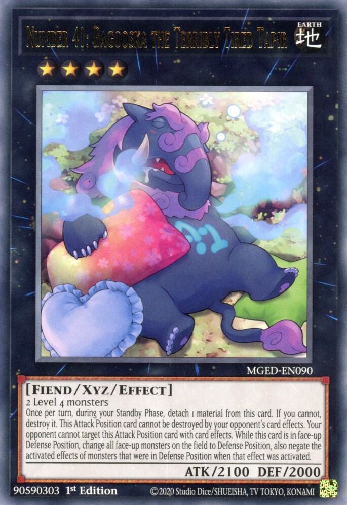 Number 41: Bagooska the Terribly Tired Tapir - Maximum Gold: El Dorado (MGED)