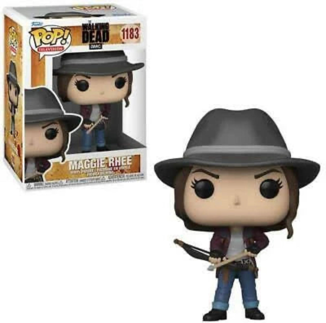 Funko Pop! The Walking Dead - Maggie Rhee 1183 + Free Protector (VAULTED)