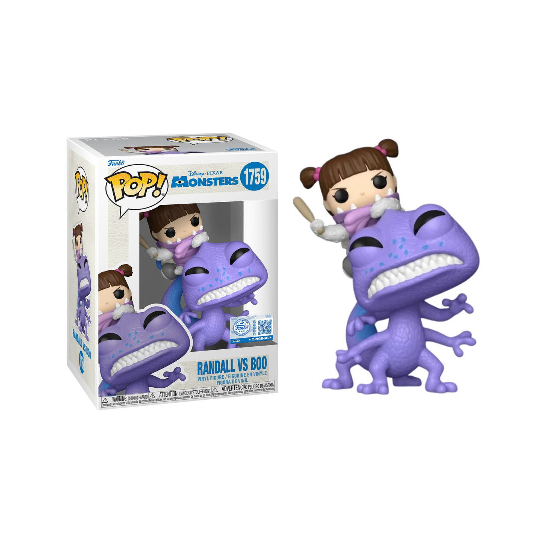 Funko Pop! Disney Pixar Monsters - Randall VS Boo 1759 Funko Special Edition Figure + Pop Protector