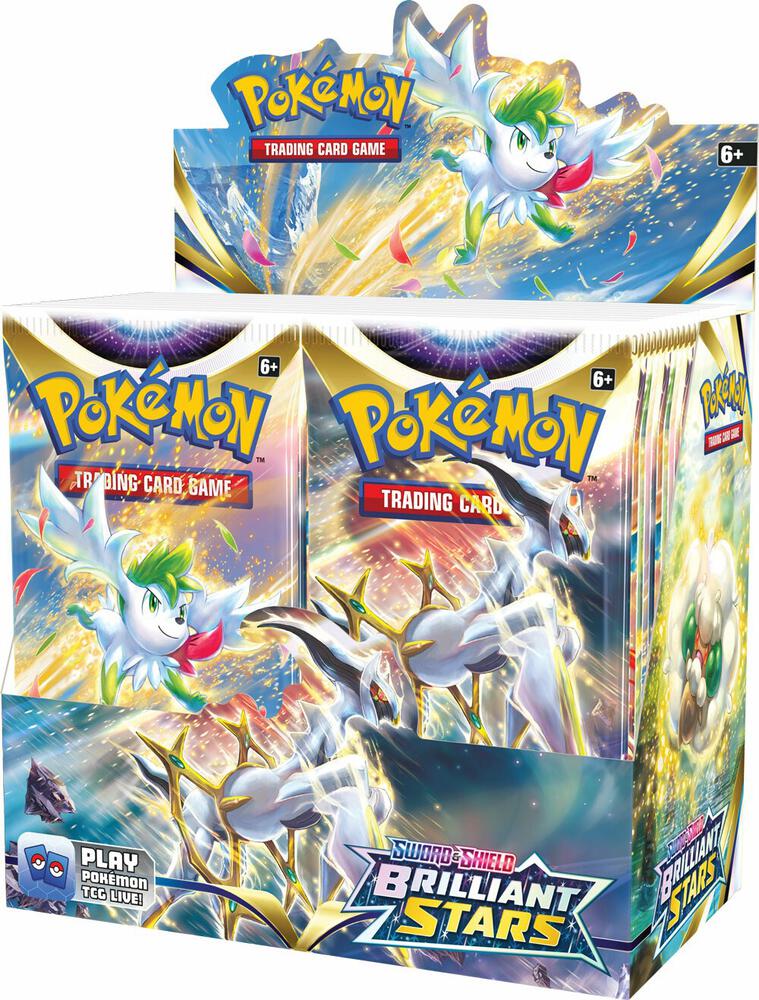 Pokemon TCG! Brilliant Stars Booster Box - SWSH09: Brilliant Stars (SWSH09)