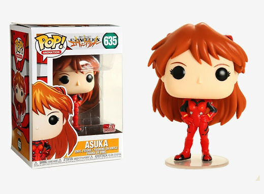 Funko Pop! Evangelion Asuka 635 + Protector (box damage)