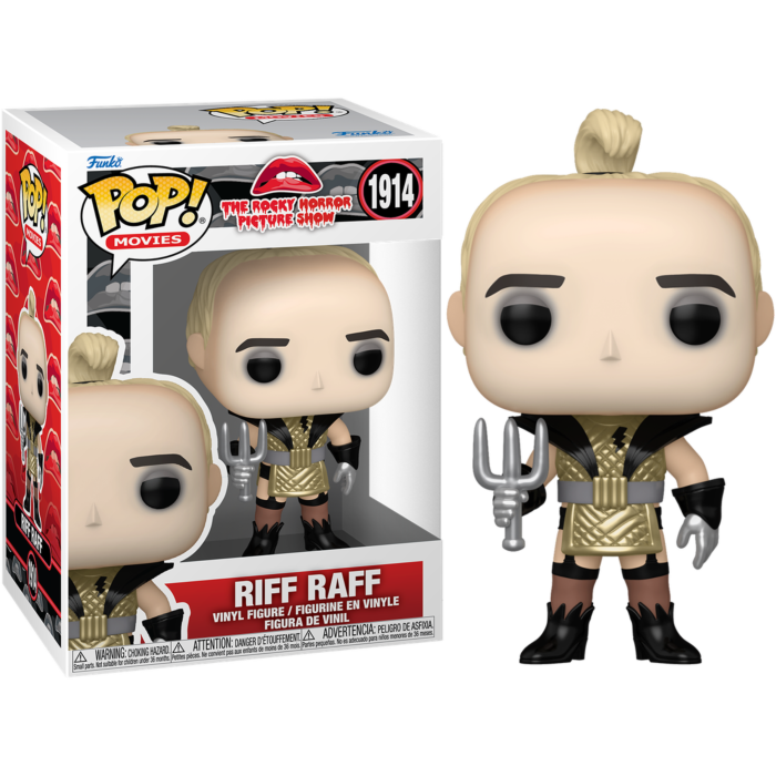Funko Pop! The Rocky Horror Picture Show : Riff Raff 1914 Figure + Pop Protector