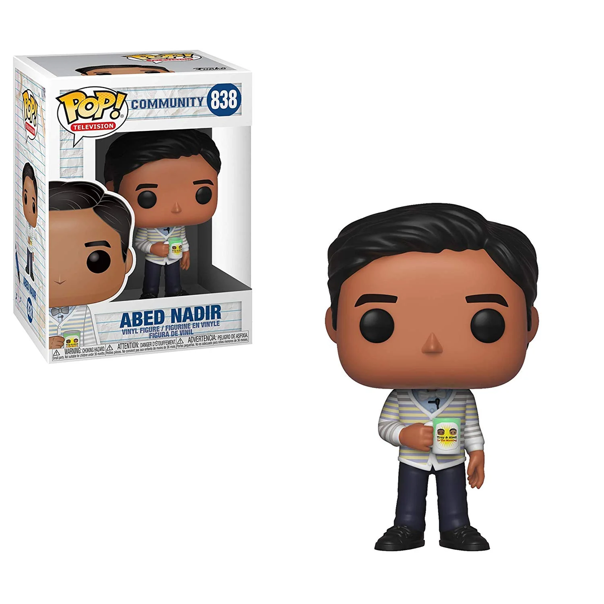 Funko Pop! Community - Abed Nadir 838 (VAULTED) + Protector