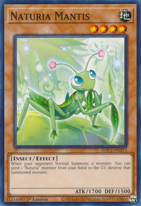Naturia Mantis - Hidden Arsenal: Chapter 1 (HAC1)
