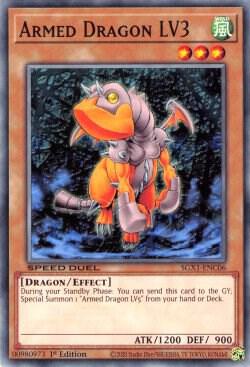 Armed Dragon LV3 - Speed Duel GX: Duel Academy Box