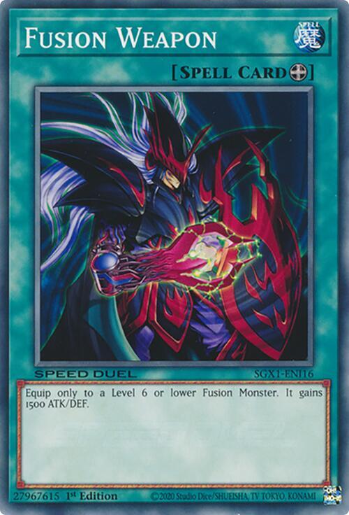 Fusion Weapon - Speed Duel GX: Duel Academy Box