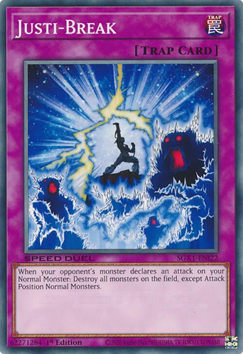 Justi-Break - Speed Duel GX: Duel Academy Box