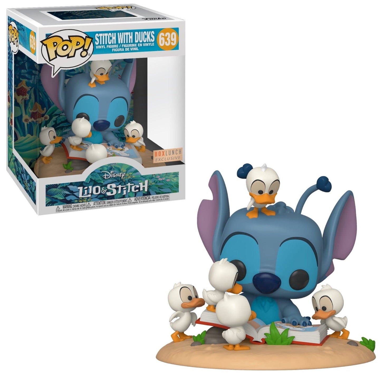Funko Pop! Disney Lilo & Stitch - Stitch with Ducks 639 6-Inch Figure