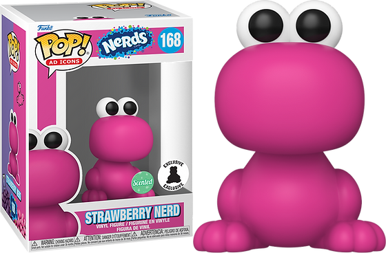 Funko Pop! Nerds - Strawberry Nerd 168 Scented Exclusive + Free Protector
