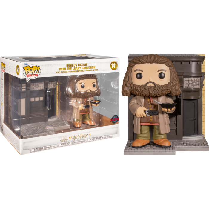 Funko Pop! Harry Potter - Rubeus with the Leaky Cauldron 141 Special Edition Deluxe Figure