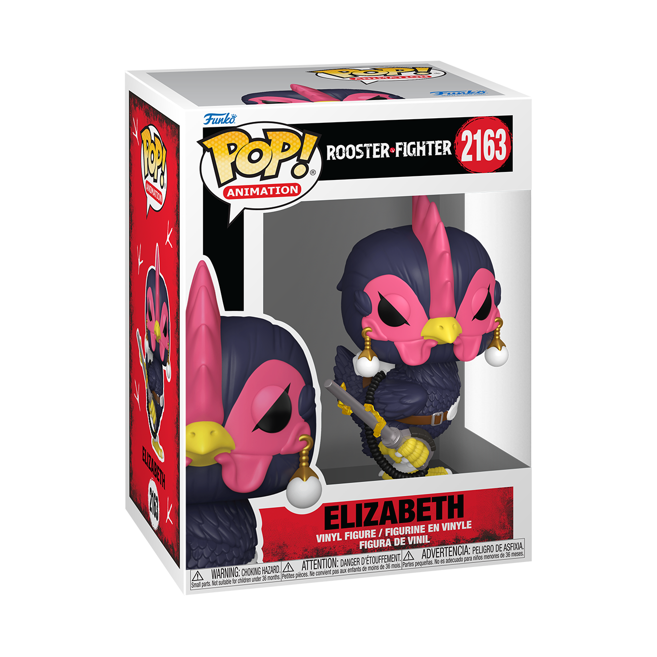 Funko Pop! Rooster Fighter- Elizabeth 2163 Figure + Pop Protector