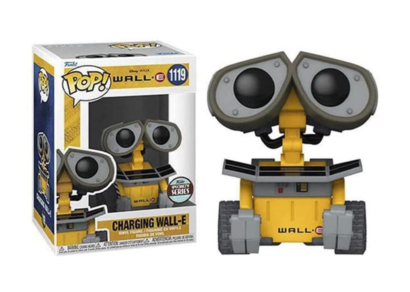 Funko Pop! Disney Pixar Wall-E - Charging Wall-E 1119 Specialty Series Exclusive + Free Protector