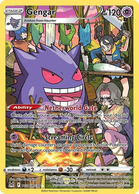 Pokemon TCG! Gengar - SWSH11: Lost Origin Trainer Gallery (SWSH11: TG)
