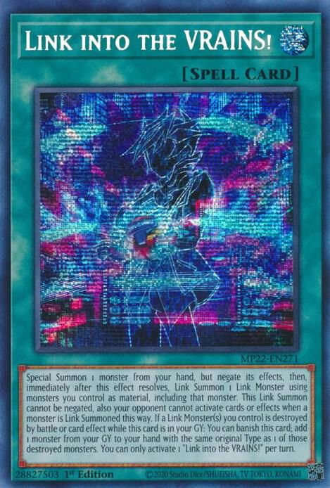 Link into the VRAINS! - 2022 Tin of the Pharaoh's Gods (MP22)