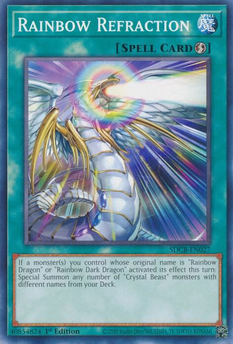 Rainbow Refraction - Structure Deck: Legend of the Crystal Beasts (SDC PoP Topic Rainbow Refraction - Structure Deck: Legend of the Crystal Beasts (SDC PoP Topic