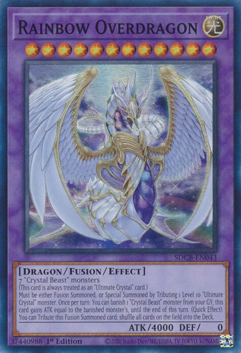 Rainbow Overdragon - Structure Deck: Legend of the Crystal Beasts (SDCB)