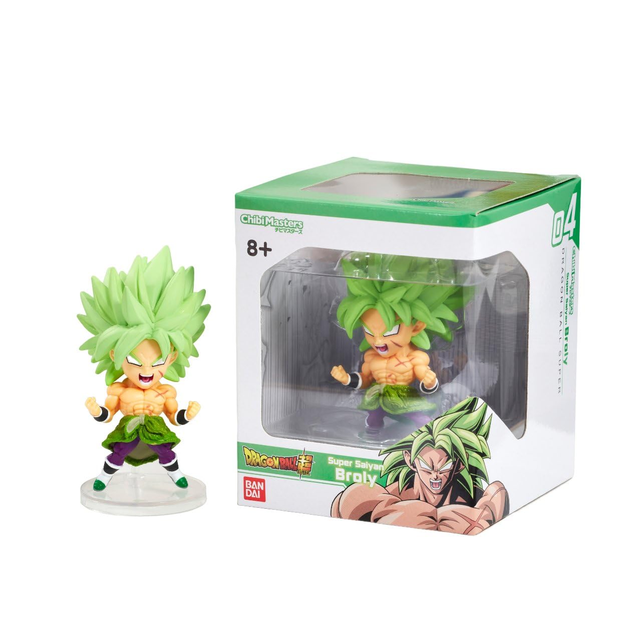 Dragon Ball Super ChibiMasters Super Saiyan Broly Figure *New In Box*