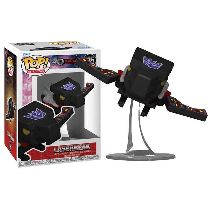 Funko Pop! 40 Years of Transformers : Laserbreak 135 + Pop Protector
