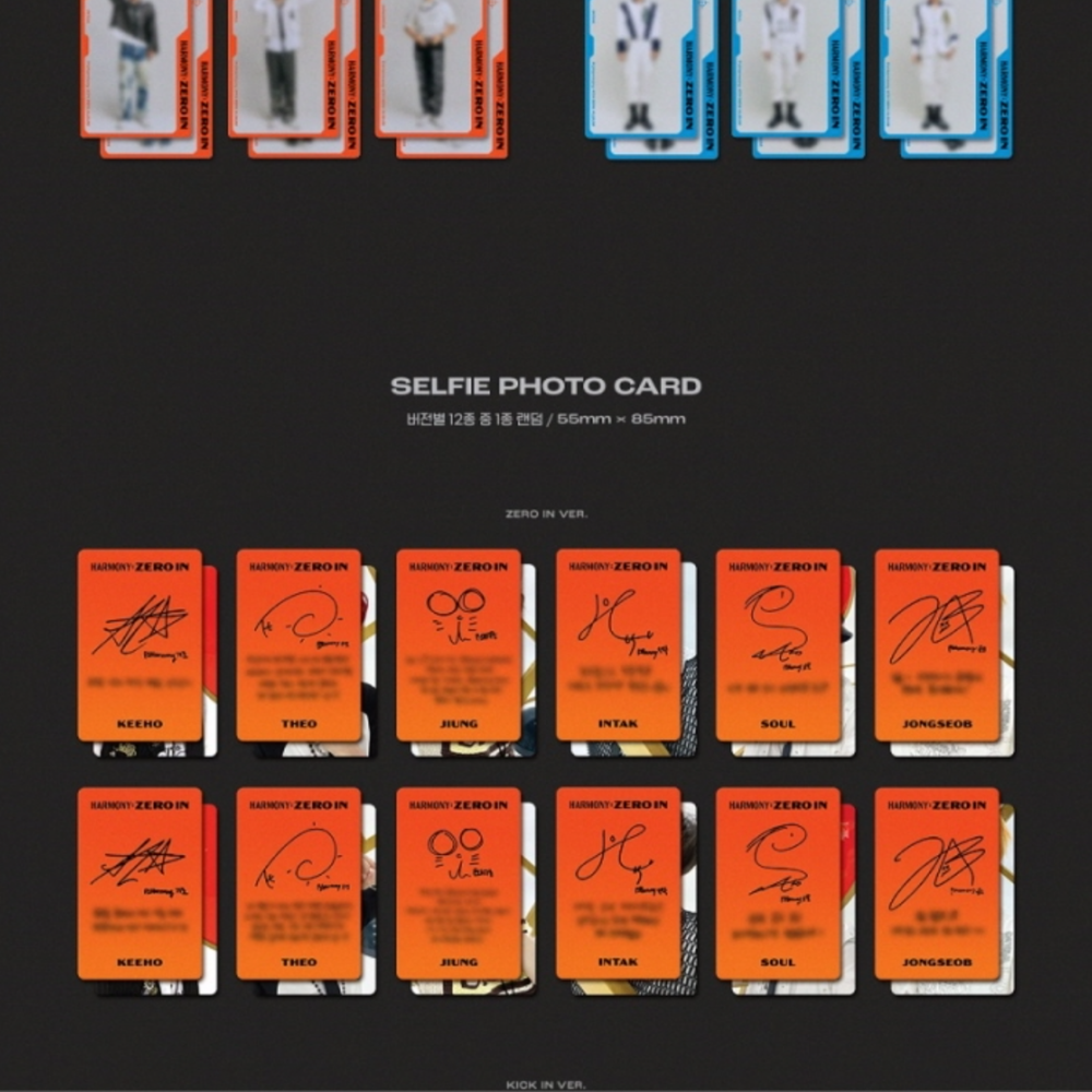 K-pop P1Harmony - Harmony : Zero In (5th Mini Album) (2 VERSIONS)