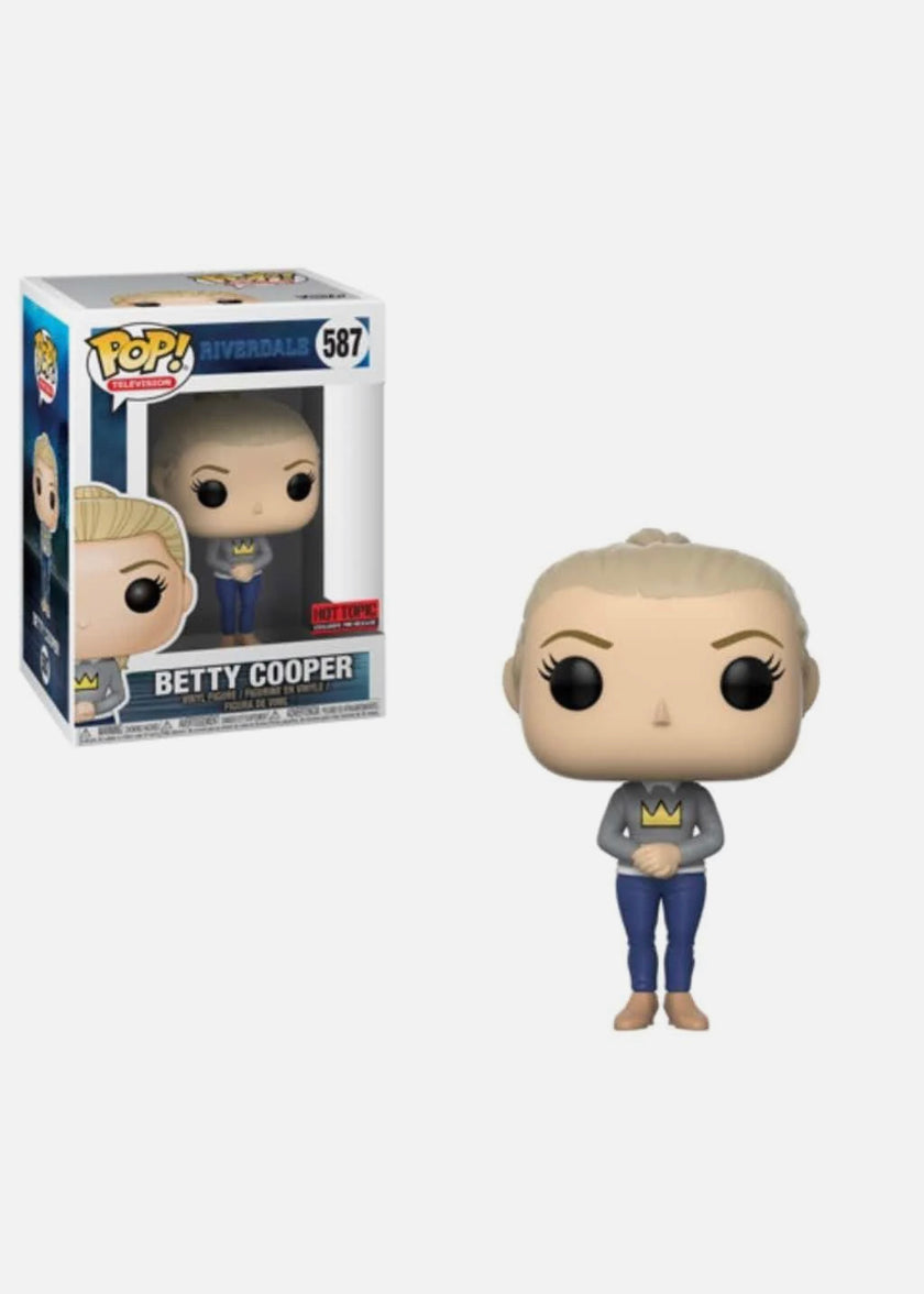 Funko Pop! Riverdale - Betty Cooper 587 Hot Topic Exclusive + Free Protector (VAULTED)