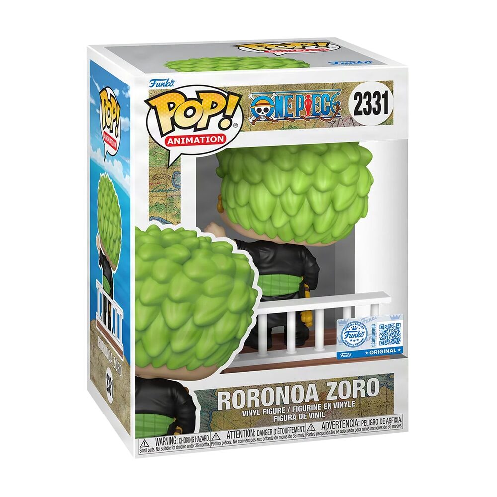 Funko Pop! One Piece - Roronoa Zoro 2331 Funko Special Edition Figure + Pop Protector