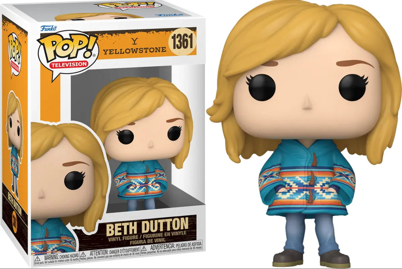 Funko Pop! Yellowstone Beth Dutton 1361 + Free Protector